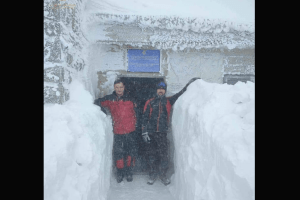 На горі Піп Іван випало майже 2 метри снігу (Фото)