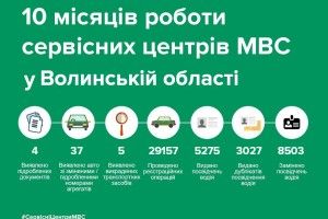 Сервісні центри МВС на Волині викрили 5 викрадених автівок