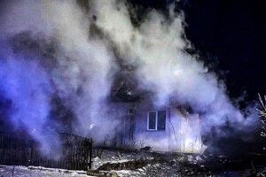 На Волині під час пожежі постраждав чоловік