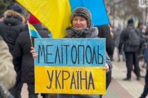 рашисти готуються провести у Мелітополі демонстрацію до 1 травня