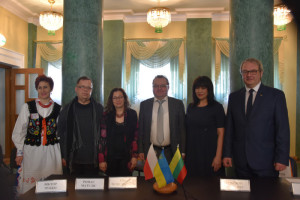 Представники делегацій із Польщі та Литви зустрілися з керівниками Луцька