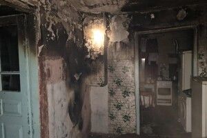 На Рівненщині вночі горіла хата