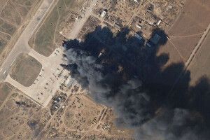 Мінус командний пункт: українські військові знищили колону російської техніки на Херсонщині