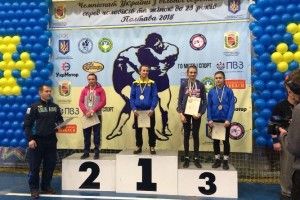 Волиняни – бронзові призери чемпіонату України з вільної боротьби