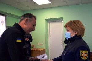 Волинська рятувальниця отримала звання підполковника (Відео)