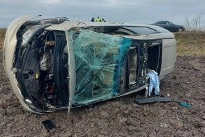На Волині перекинулася повна автівка людей