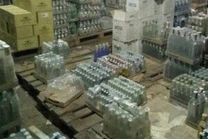 У Володимирі-Волинському виявлено склад із контрафактним алкоголем