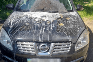 У Києві чоловік підпалив авто колишньої дружини через відмову поновити стосунки