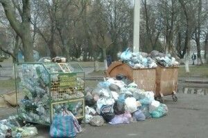 Один з районів Луцька потопає у смітті 