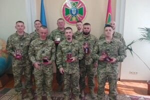 Дев’ять волинських прикордонників отримали державні відзнаки