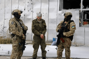 На Харківщині затримали російського військового, який «загубився» (Відео)