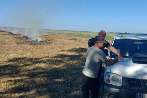 На Волині упіймали підпалювача стерні