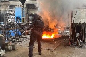 У Горохові переплавили понад 250 боєприпасів та різну зброю (Фото)