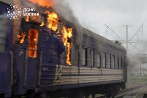 Російська атака на Луцьк: попередньо, без жертв (Фото)