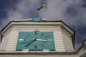 У Житомирі замерз головний годинник міста