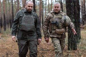 Командувач «Півночі» розповів міністру оборони, що роблять для протидії російським «шахедам»