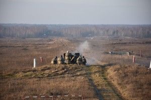 Бійці 14-тої ОМБр відточують свої навички на полігоні 