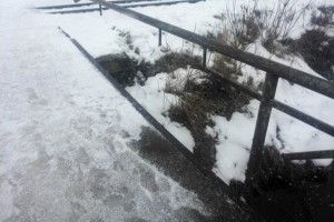 Лучани просять владу відремонтувати небезпечні мости (Відео)