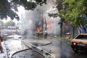 Росіяни вдарили ракетою по ринку в Костянтинівці, багато загиблих (Фото, відео)