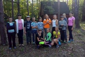 Рудниківські школярі вправлялися у збиранні грибів