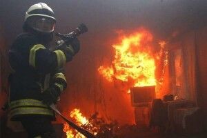 У селі на Волині через замикання горіла хата