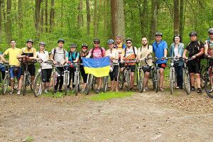 50 кілометрів проїхали на велосипедах Цуманською пущею (ФОТО)