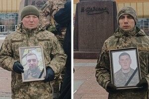 У Рівному попрощались із двома бійцями, які загинули ще торік у березні та жовтні 