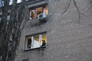 Російські окупанти знову обстріляли Авдіївку (фото)