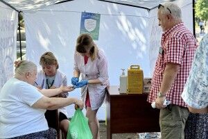 У громаді на Волині під час «Ярмарку здоров'я» обстежили майже 300 осіб