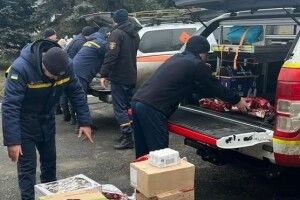 Волинські рятувальники доправили допомогу колегам на Донеччину