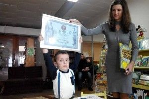 Маленький рівнянин встановив рекорд України