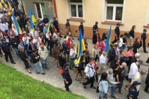 Ходу українців у Перемишлі посилено охороняли (фото)