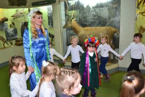 В обласному музеї дітям влаштовують зустрічі з Весною
