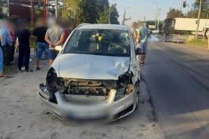 На Волині не розминулися автівка із мотоциклом