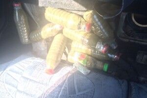 «Жигуль» їхав на бензині, настояному… на коноплях (фото)