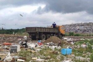 На полігоні відходів під Луцьком зникли метанові цибулини: це впливає на запах
