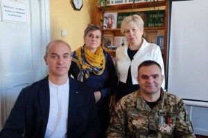 У бібліотеці Володимира презентували книгу Андрія Чобота «Сержант В’юн»