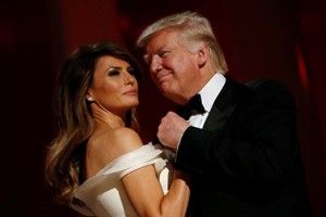 Трамп затанцював із першою леді на інавгурації (ВІДЕО)