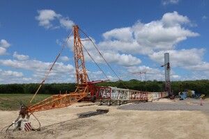 На Волині стартував монтаж вітряків: будують одну з найбільших вітроелектростанцій (Фото)