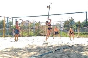 У Старобільську відбувся кубок Луганської області з пляжного волейболу серед міксових команд (Фото)
