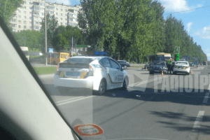 У Рівному в ДТП потрапили п’ять легковиків і маршрутка (Фото)