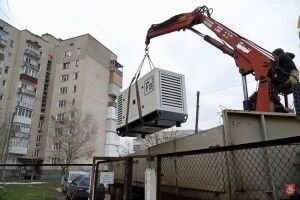 Для міських котелень Володимира придбано ще три генератори