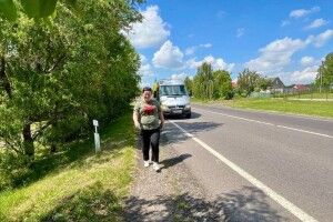 На Волині журналістка пройшла марафон, щоб зібрати гроші на FPV-дрони для 100-ої бригади