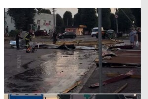 Після спеки на волинське селище обрушився буревій  
