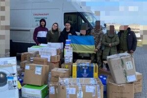 «Солідарна молодь» відвезла медичні засоби та ліки у військові шпиталі Донеччини та Харківщини