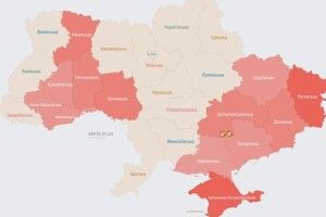 В останню ніч року, що минає, росія накоїла тривог в 11 областях