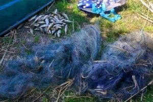 На  озерах Волині полювали на браконьєрів