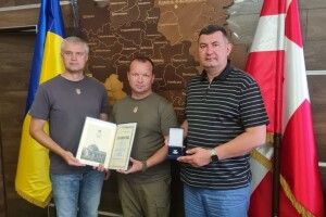 Нардеп відзначив воїна з Волині