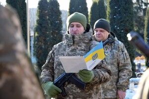 В обласному центрі Волині новобранці-прикордонники присягнули на вірність Україні