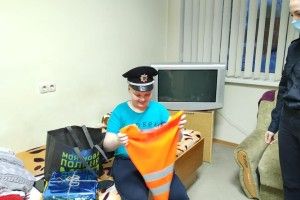 Волинські патрульні допомогли Святому Миколаю здійснити мрію Максима (фото)